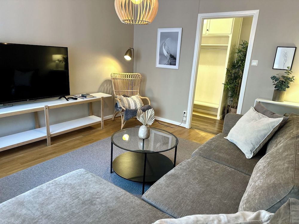 Cozy City Apartment in Heart of Södermalm Apartment, 1 Bedroom, Garden View 6