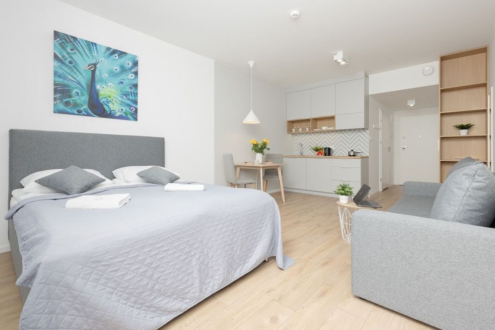 Studio Nocznickiego 4 Guests by Renters Studio, Kitchen 12