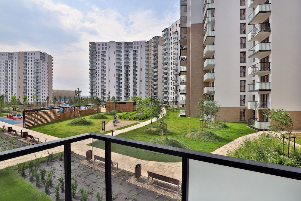 Gdańsk Nowa Letnica Apartment by Renters Apartment, 1 Bedroom, Balcony 12