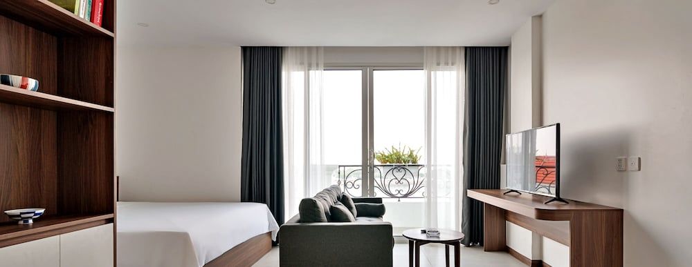HANZ LUX Hotel & Apartment Hanoi Premier Apartment, 1 Queen Bed, Kitchen, Lakeside 15