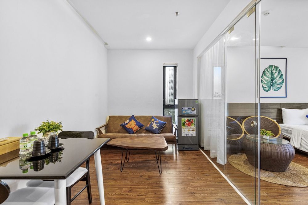 Kiss Hotel and Apartment Da Nang Presidential Studio Suite, 1 Bedroom, Kitchen, Ocean View 11