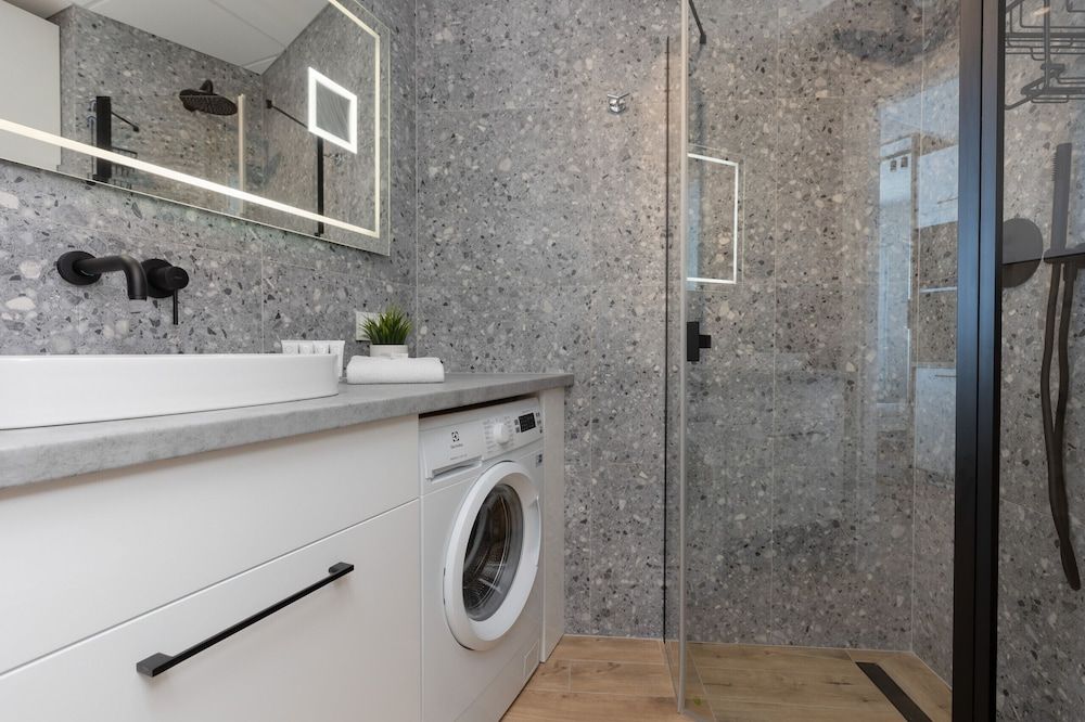 Pet-friendly Kasprzaka Studio by Renters Studio, Balcony 17