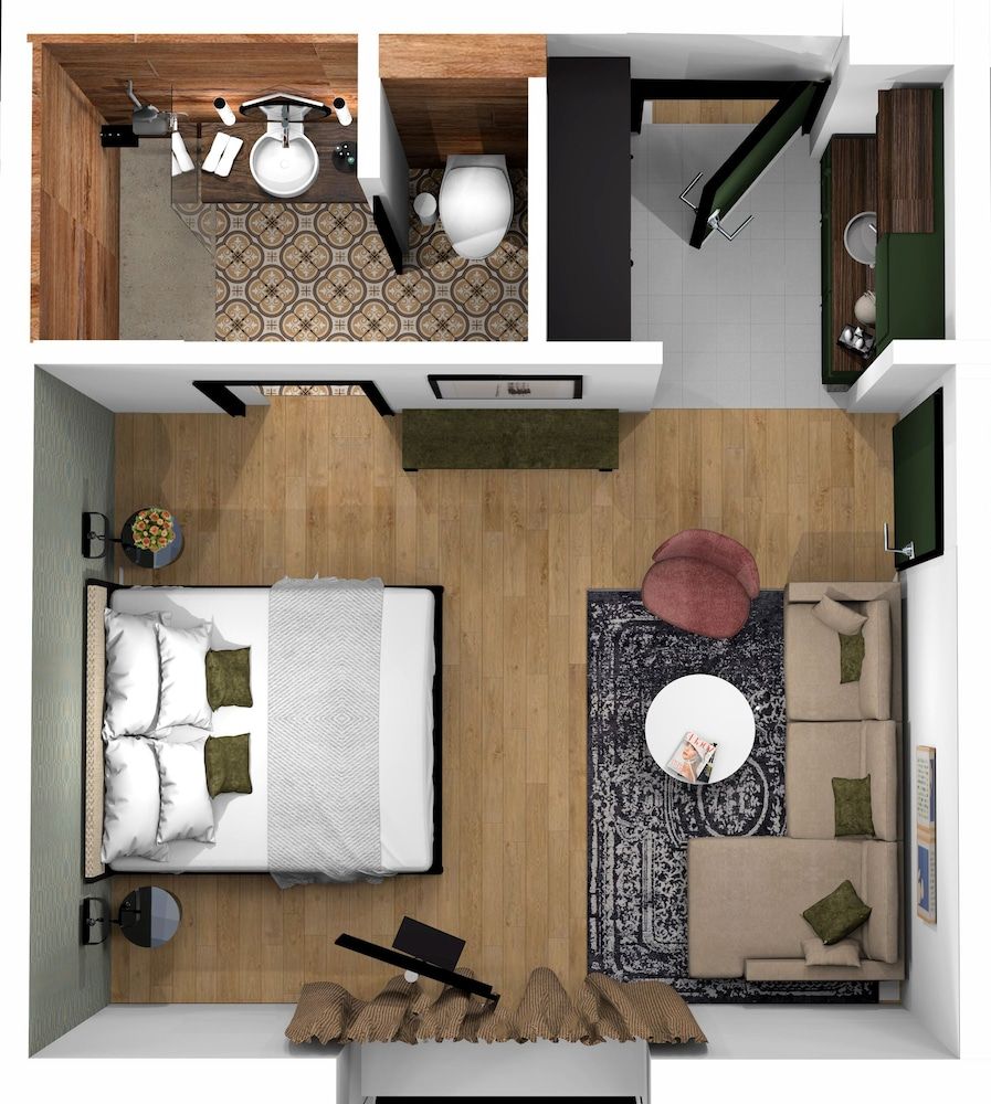 Room layout blue print