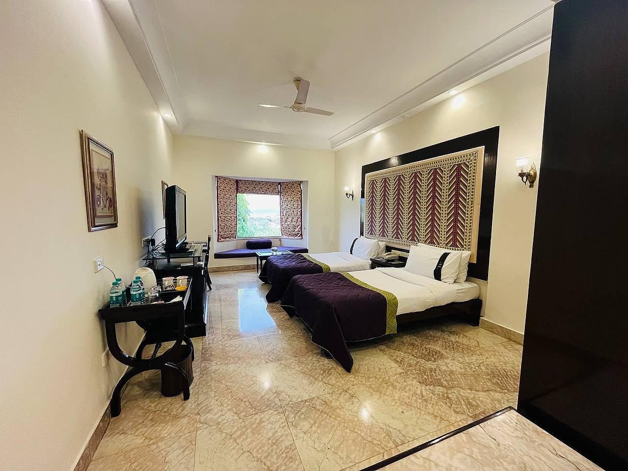 Twin Bed Room with Valley View
