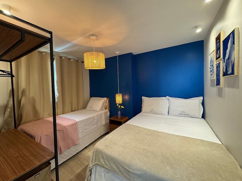 Apartment, Double, King, Twin and Sofa Bed, Beach View, Balcony