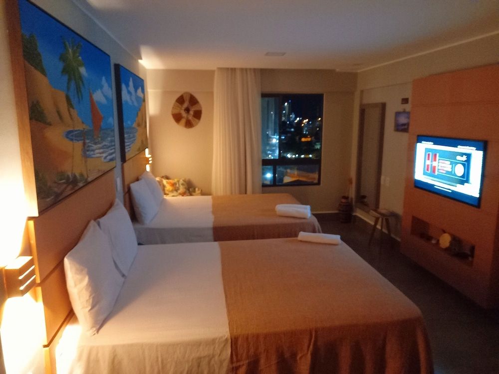 Comfort Apartment, 2 Double Beds, Ocean View