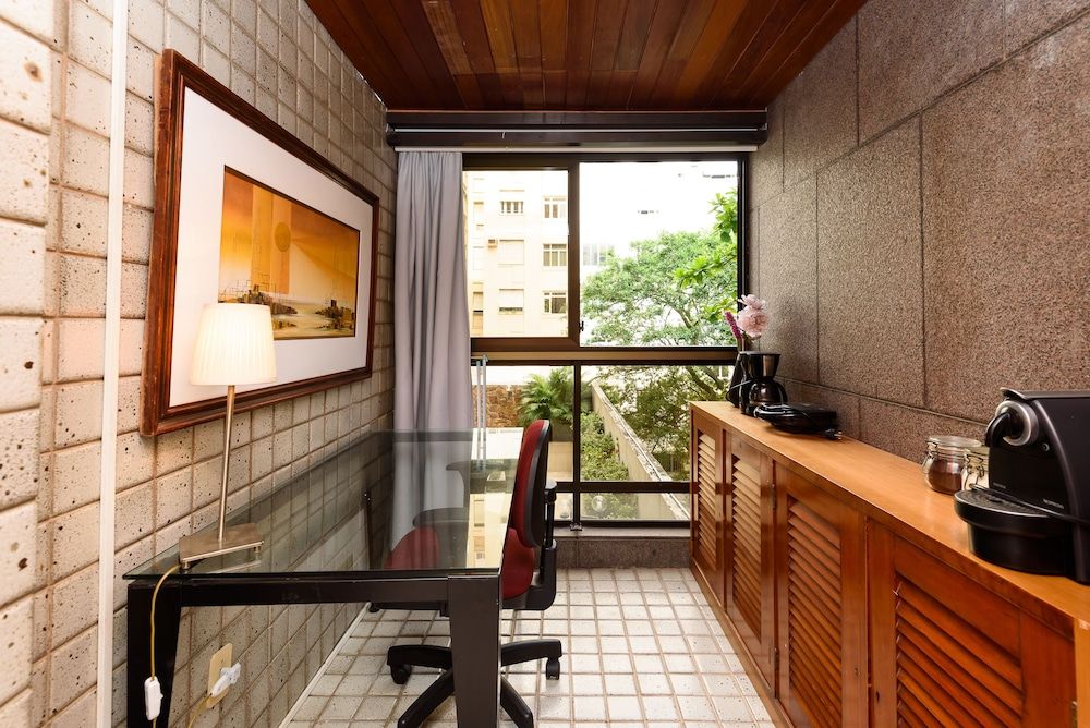 All in Rio - Silencioso e prox a praia 2 Economy Apartment, 2 Twin Beds, Non Smoking, Courtyard View 10