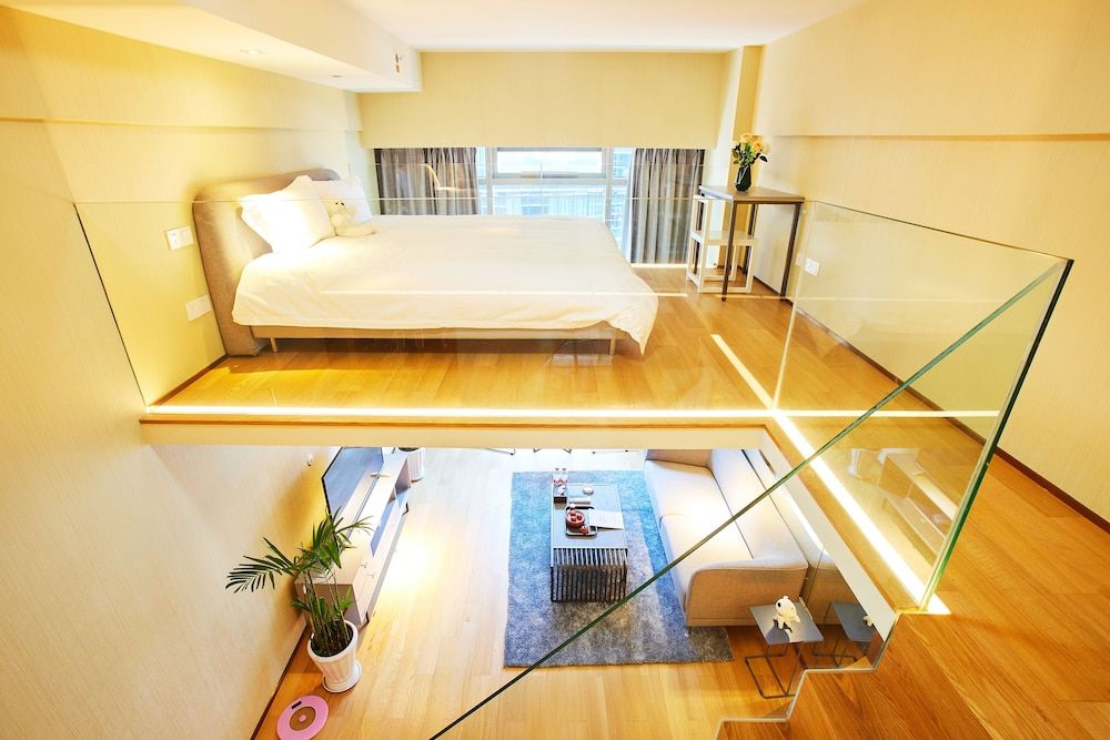 Hangzhou Arima Apartments Hotel Deluxe Double Room 10