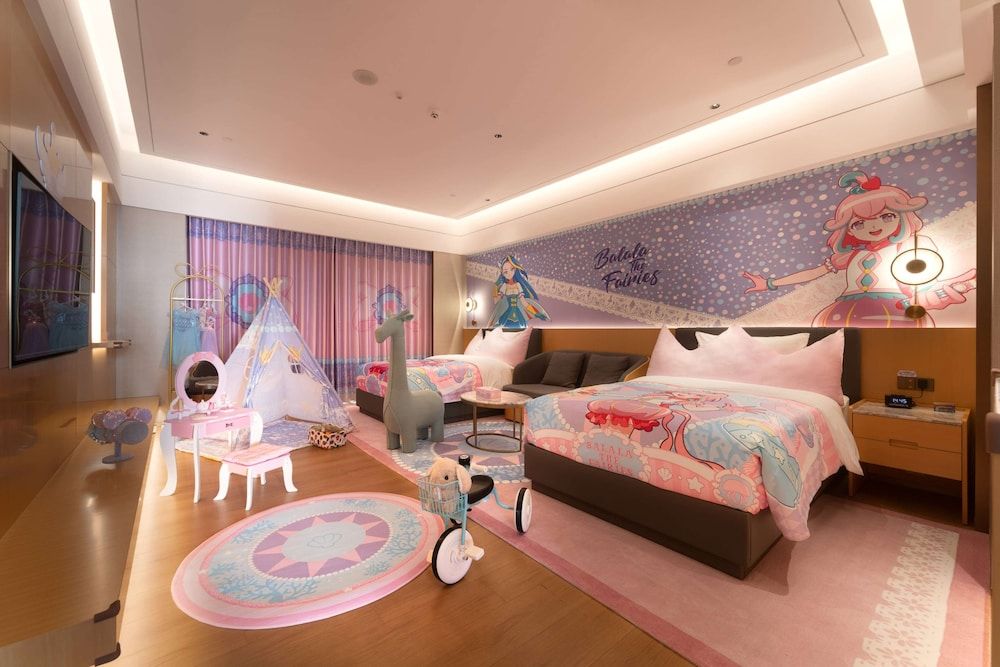 Room, 2 Double Beds, Garden View (Balala the Fairies Themed)