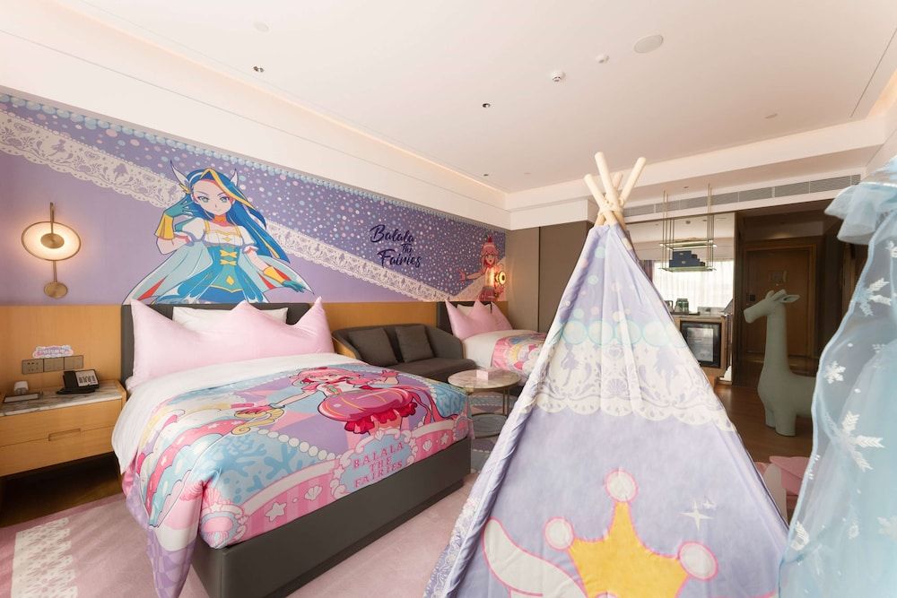 Room, 2 Double Beds, Garden View (Balala the Fairies Themed)