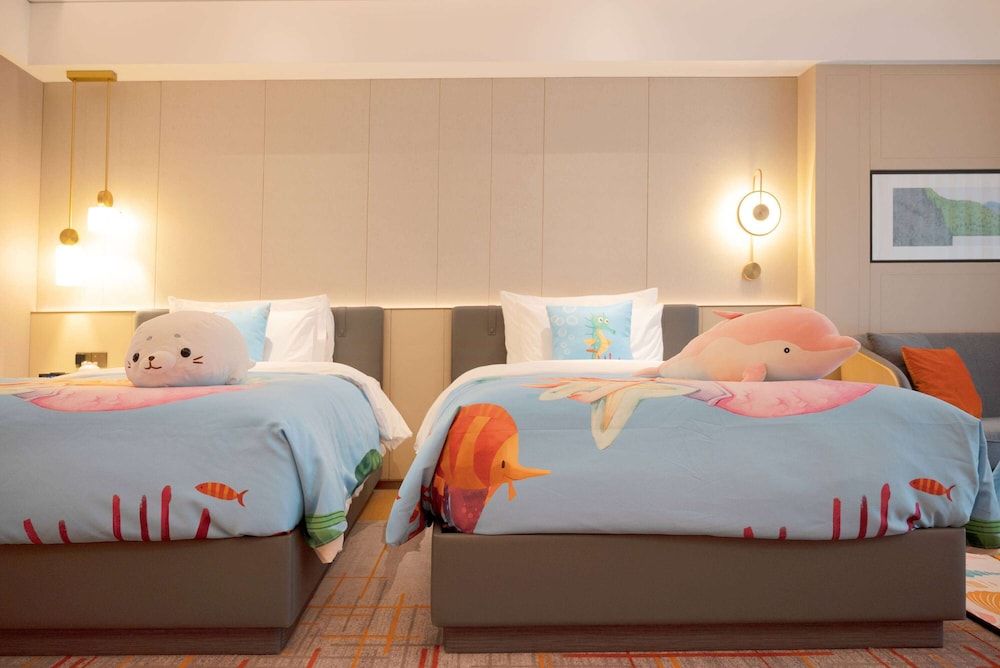 Room, 2 Double Beds (Hot Pool Lake View, Mermaid Theme)