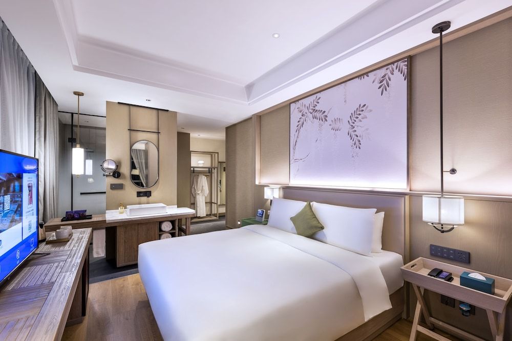 Manxin Beijing Bei Qi Jia Wen Du Shui Cheng Hotel Deluxe Double Room, Non Smoking (Mainland Chinese Citizen Only) 4