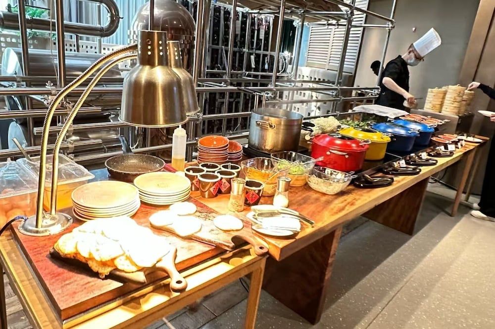 Breakfast buffet