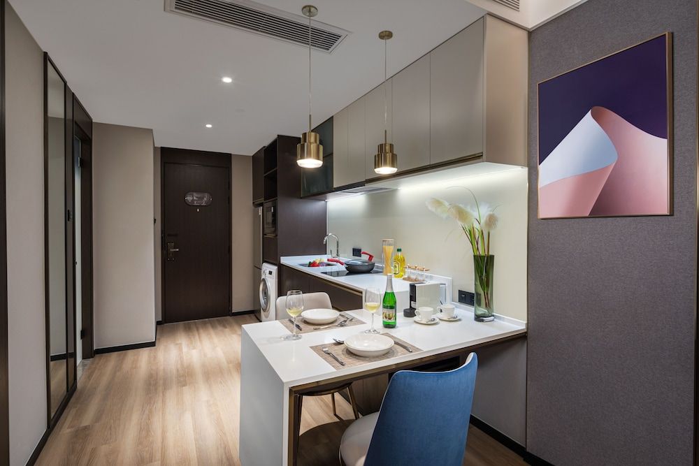 Citadines Lujiazui Shanghai Executive Suite, 1 Double Bed with Sofa bed 8