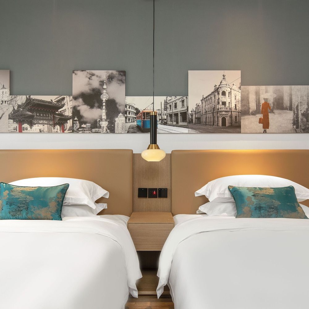 Wanyue Select Hotel Shanghai Deluxe Twin Room, Non Smoking 3
