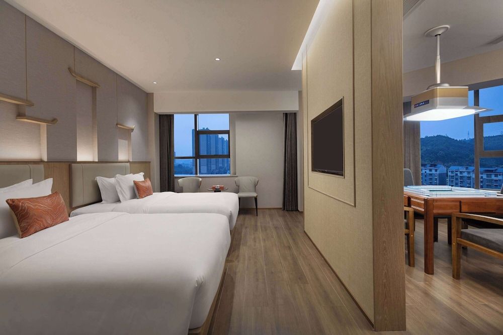 Room, 2 Double Beds, Non Smoking, City View
