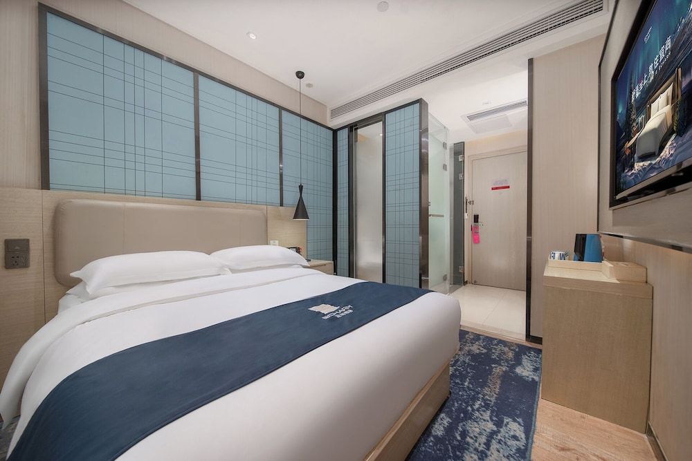 Echarm Hotel Pazhou Convention and Exhibition Center Branch Standard Double Room, No Windows 4