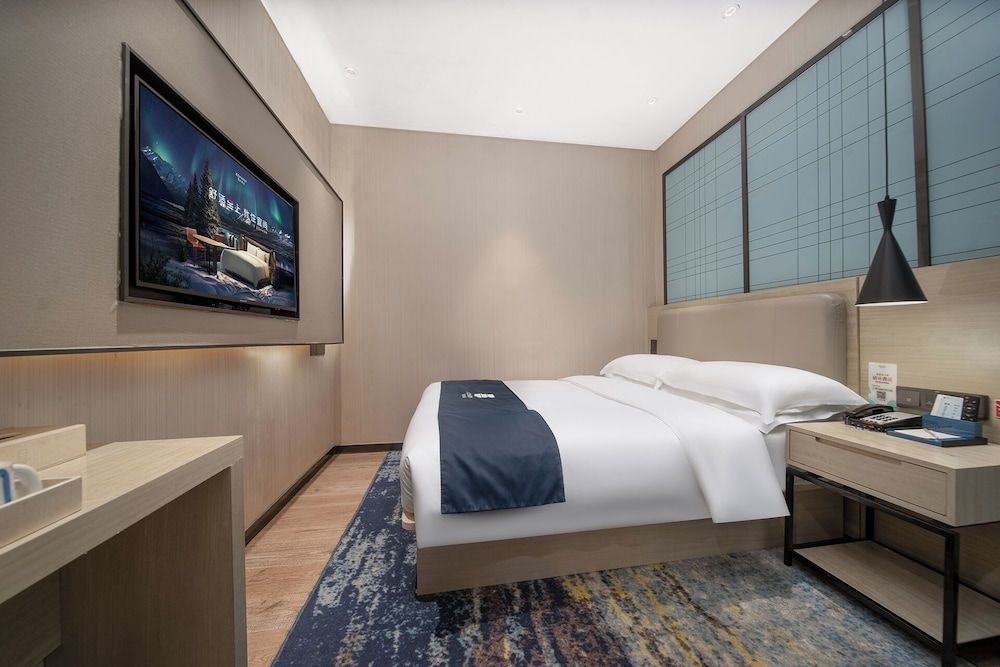 Echarm Hotel Pazhou Convention and Exhibition Center Branch Standard Double Room, No Windows 5