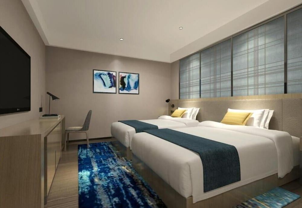 Echarm Hotel Pazhou Convention and Exhibition Center Branch Standard Twin Room, No Windows 2