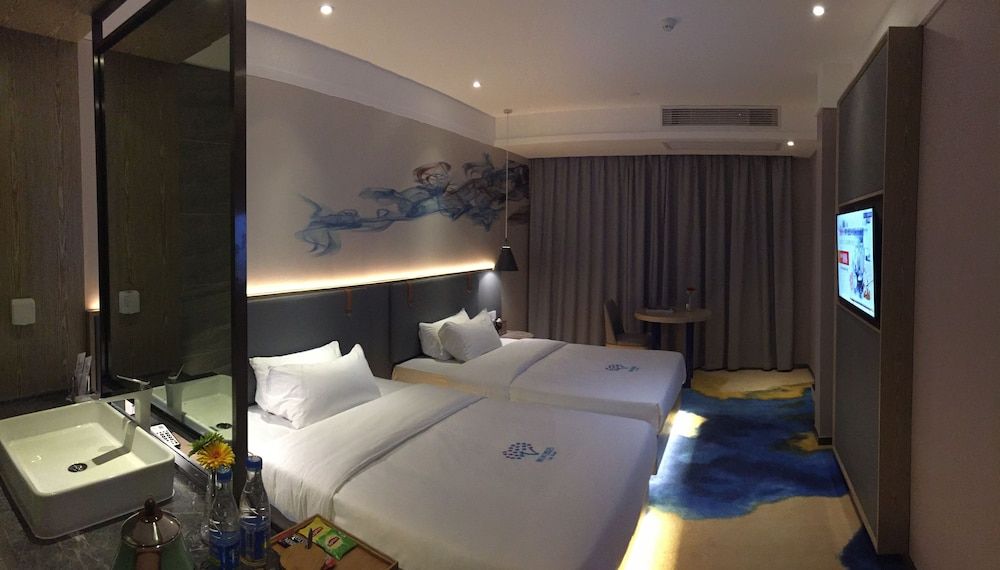 Lifu Hotel Shachong Metro Branch Elite Twin Room, Non Smoking 4