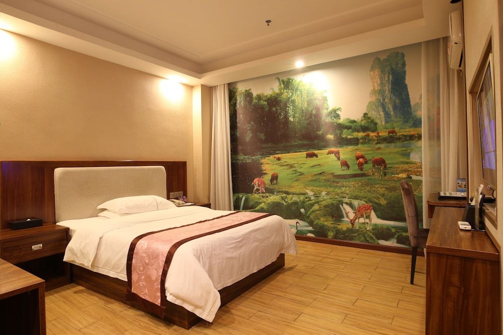 Guangzhou Helong Hotel Economy Double Room Single Use, No Windows 4