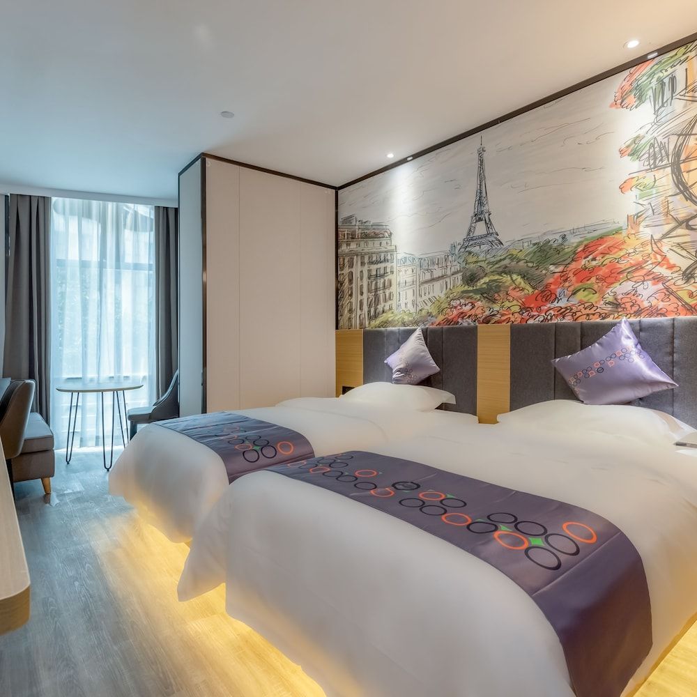 Yimi Hotel Wuyang New Town Superior Twin Room