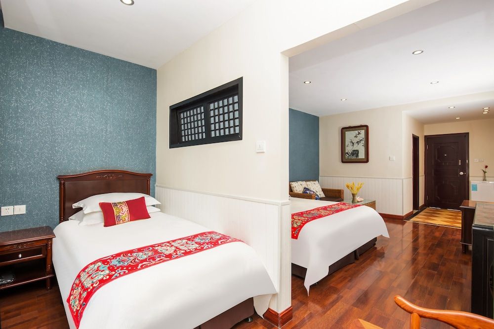 Chengdu Wenjun courtyard Hotel Deluxe Family Room 2