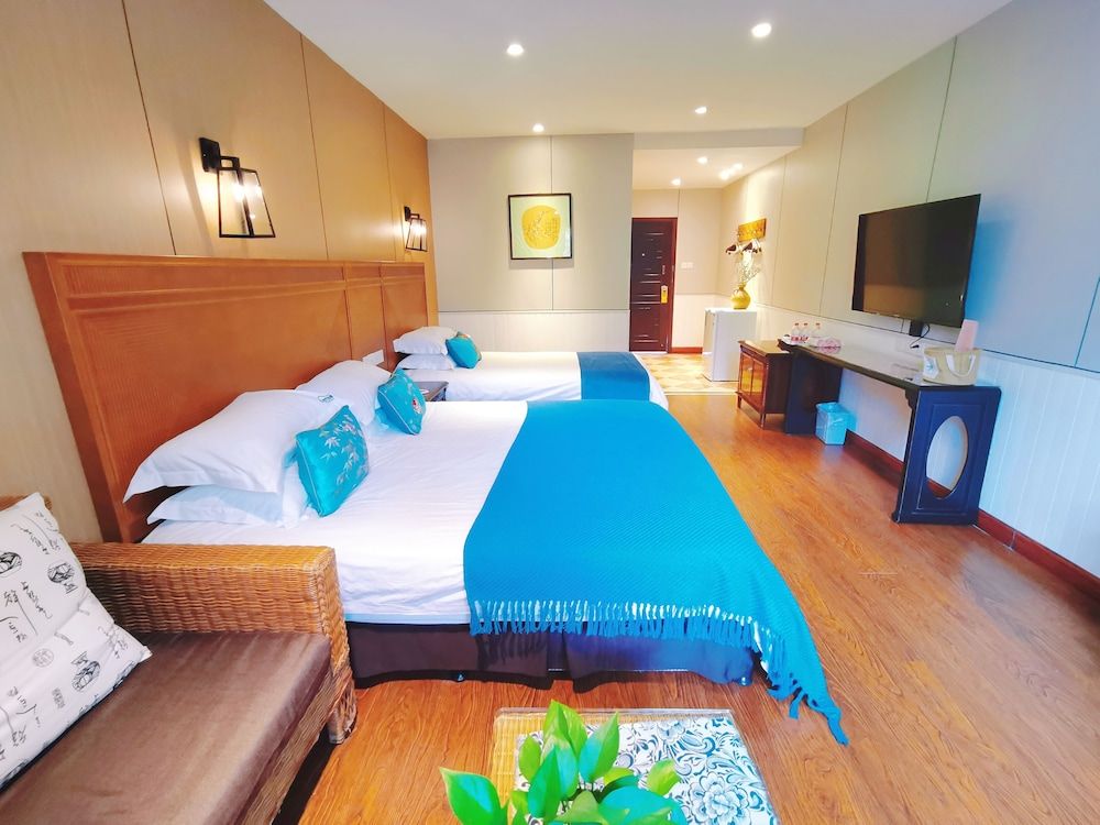 Chengdu Wenjun courtyard Hotel Deluxe Family Room