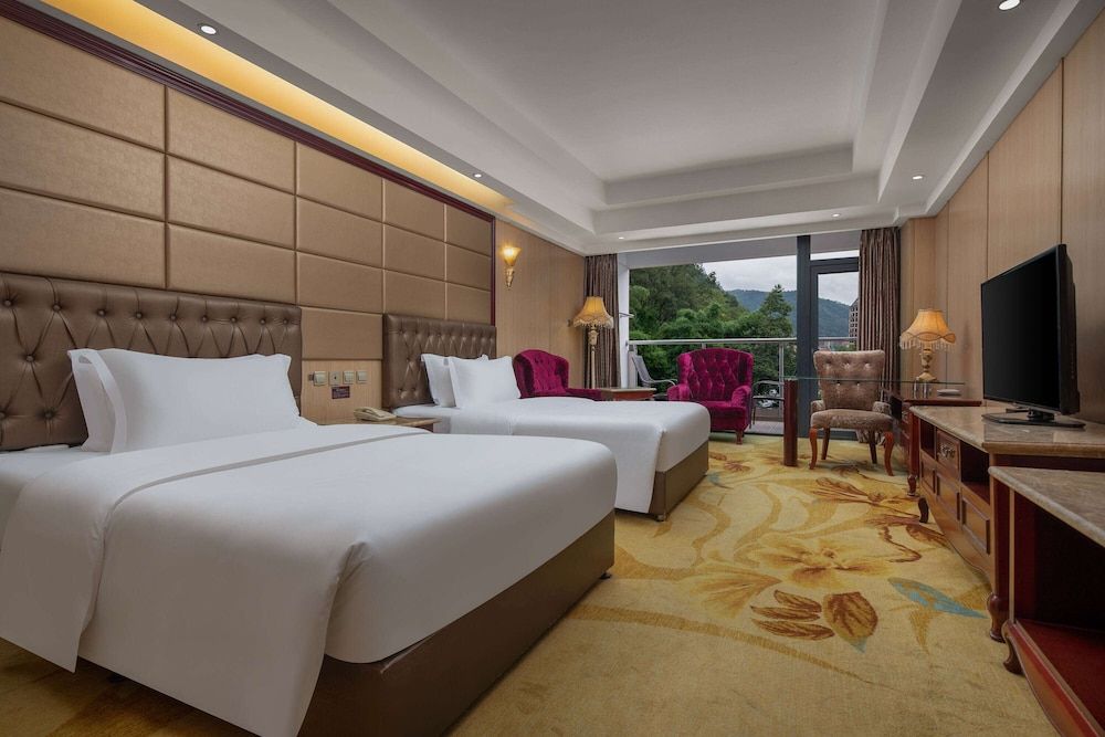 Room, 2 Double Beds, Non Smoking, Balcony