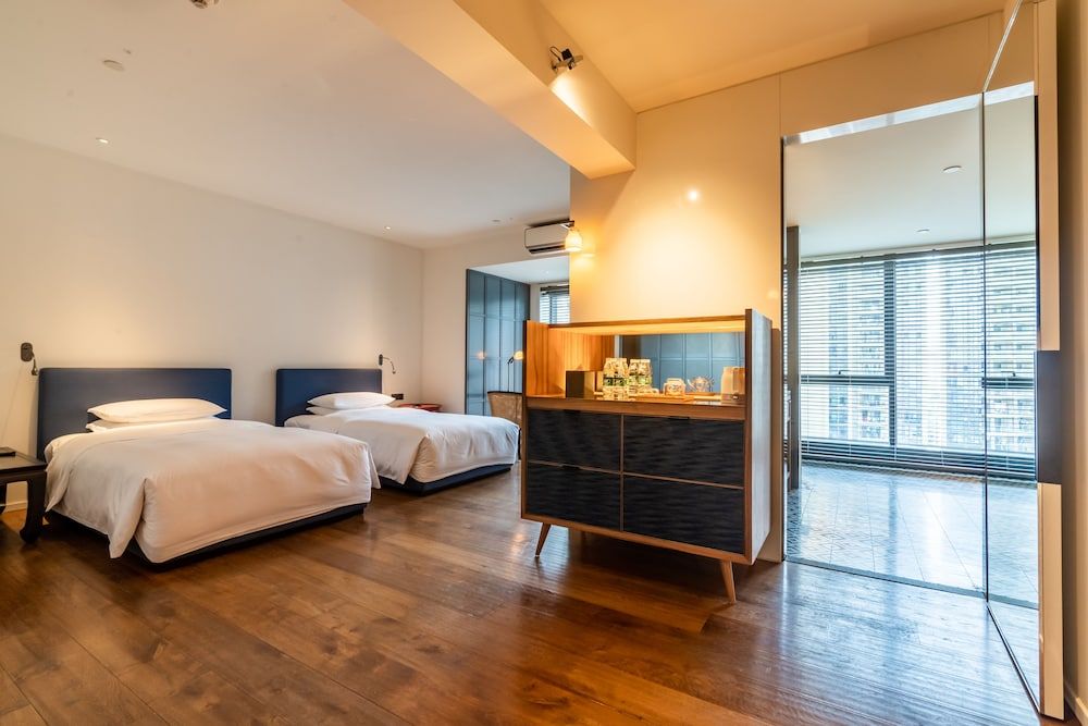 The Mumian Hotel Shenzhen Houhai Superior Twin Room, City View