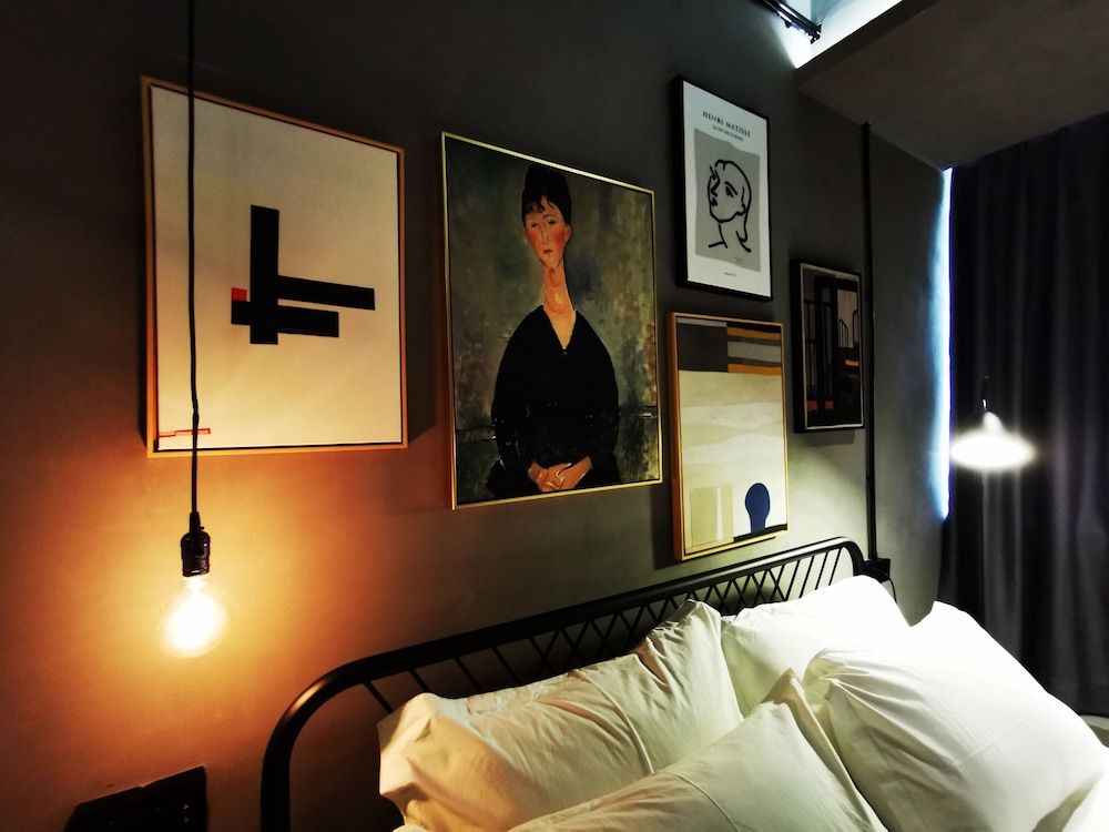 Black Gold Factory Boutique Design Hotel Industrial Wind Deluxe King Room 10