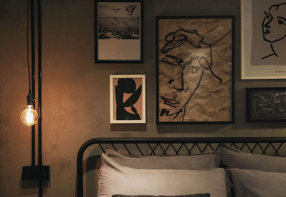 Black Gold Factory Boutique Design Hotel Industrial Wind Deluxe King Room 2