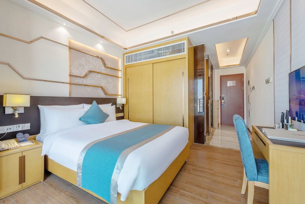 Ding Shang Service Apartment Hotel Business Double Room, 1 Queen Bed, Kitchen 2