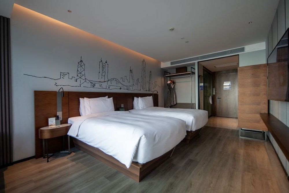 UrCove Shenzhen Bay Futian Port Deluxe Twin Room 2