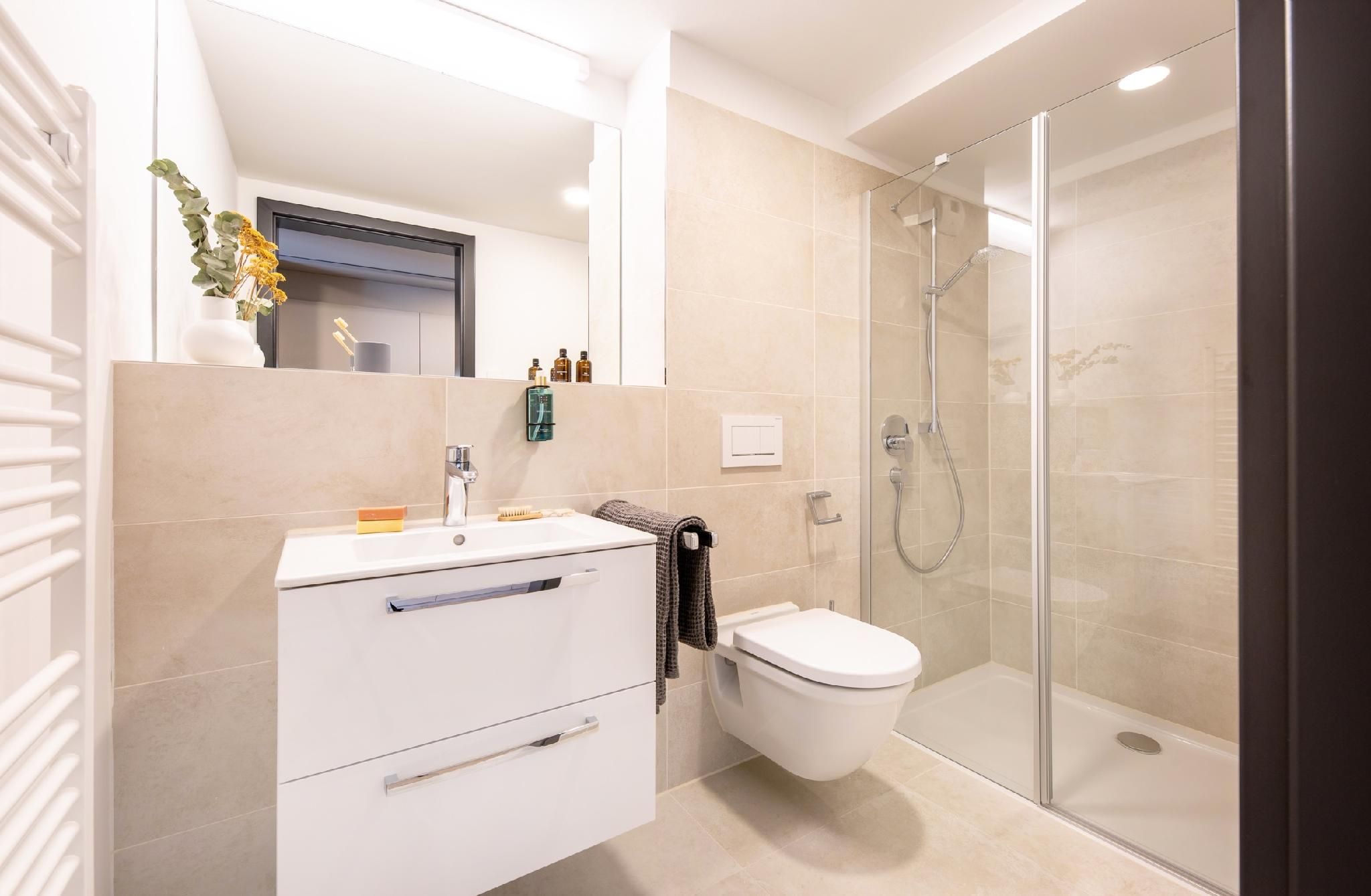 ipartment Böblingen - Sindelfingen Studio with Balcony City View