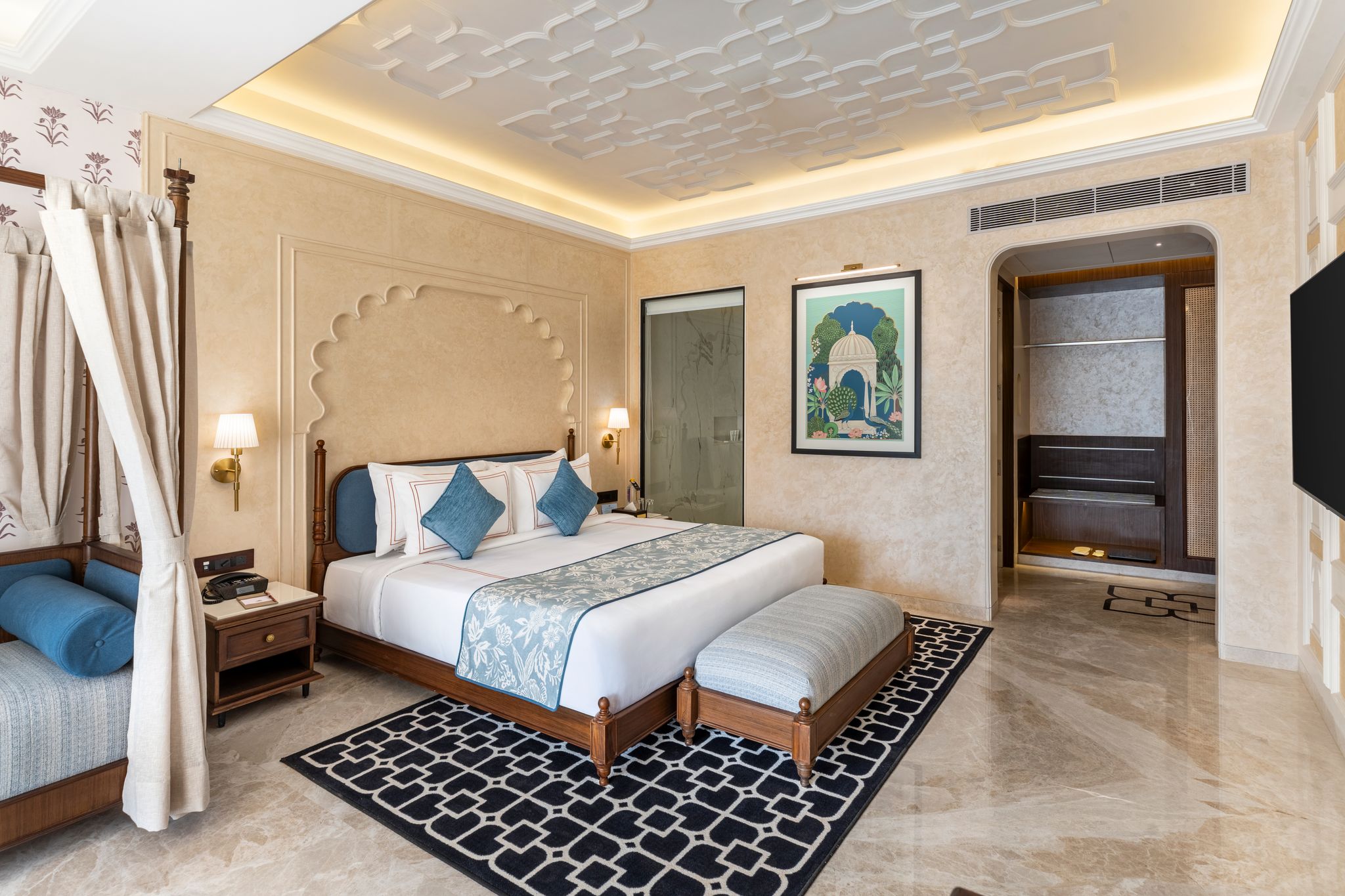 Mewar Deluxe Room with Mountain view and Private sitout