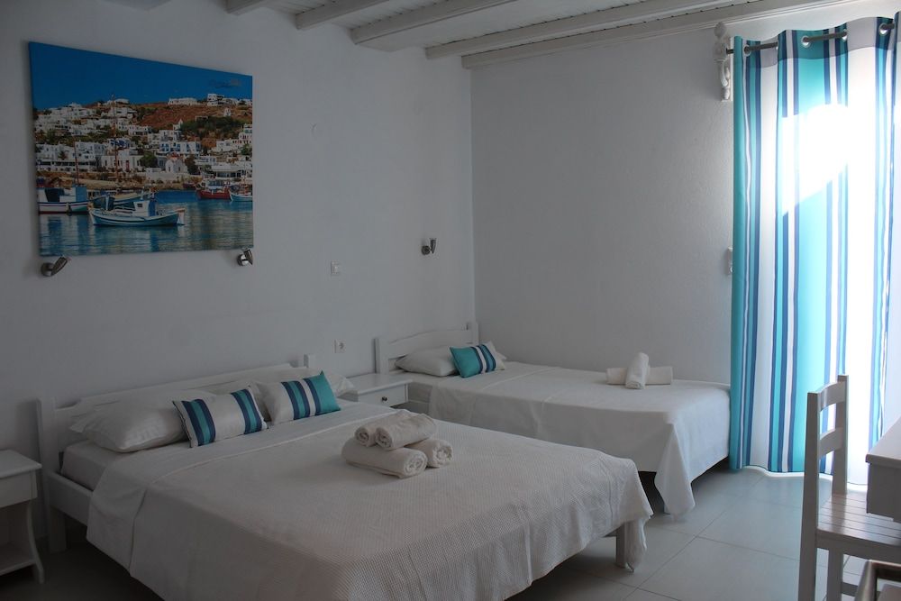 Stelios View Mykonos Town Triple Room, Balcony, Sea View 3