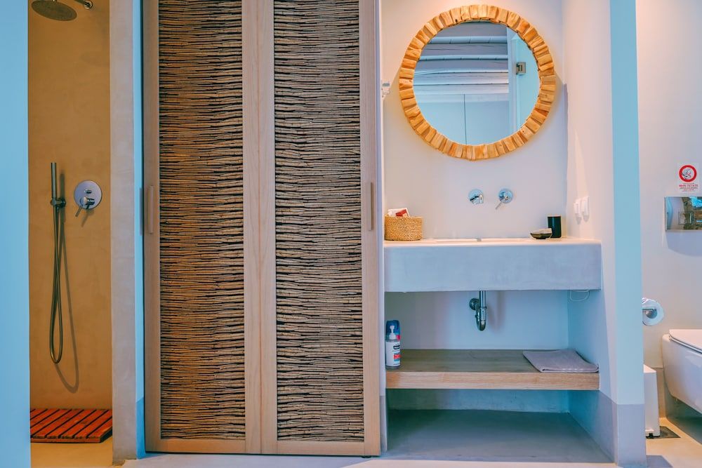 Aegean Hospitality Mykonos Queen-Size Double Bed Luxury Suite with Private Pool 13