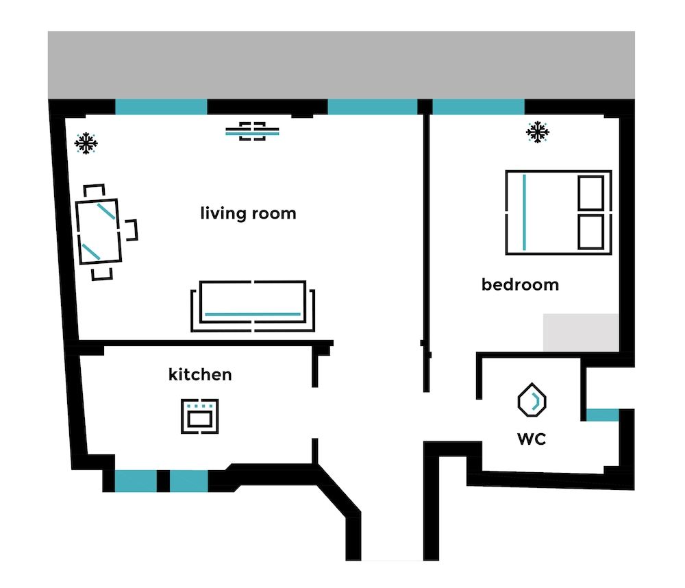 UPSTREET Desirable 1BD Apt in Kolonaki Apartment, 1 Bedroom 13