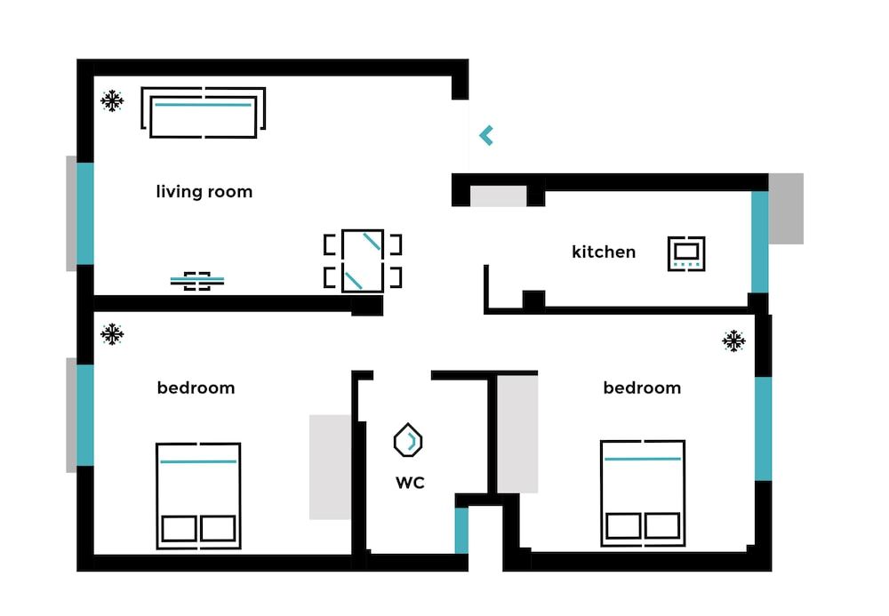 UPSTREET Peaceful 2BD Apartment in Kolonaki Apartment 17