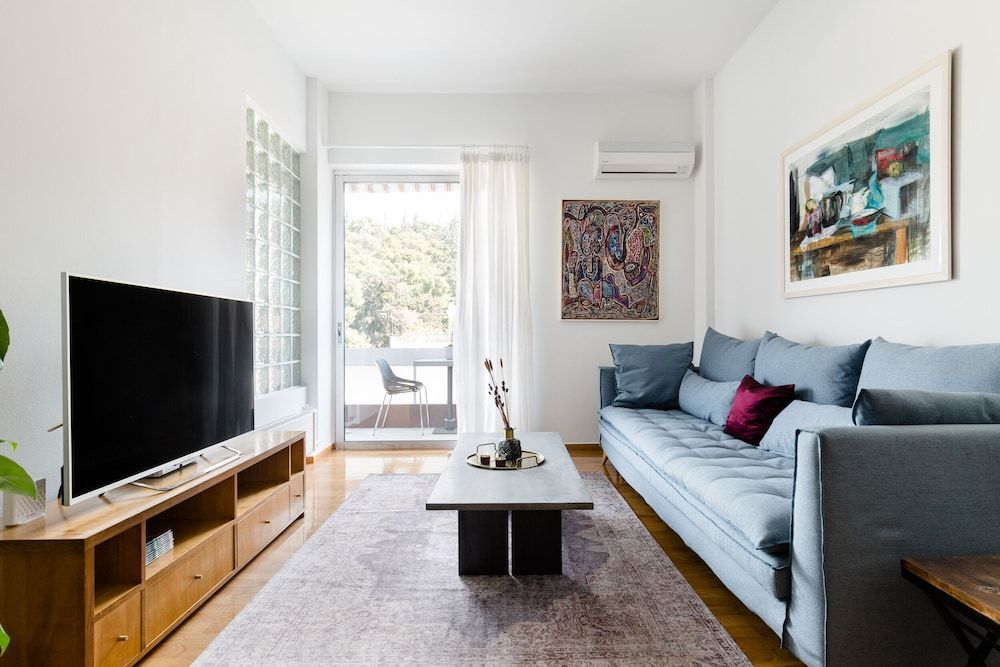 UPSTREET Adorable 2 Bedroom Apartment near Kallimarmaro Stadium Apartment, 2 Bedrooms, City View 13