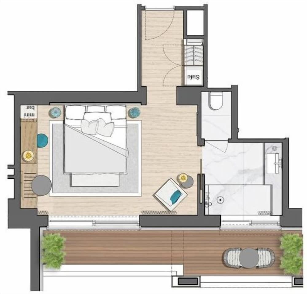 Deluxe Junior Suite Mountain View
