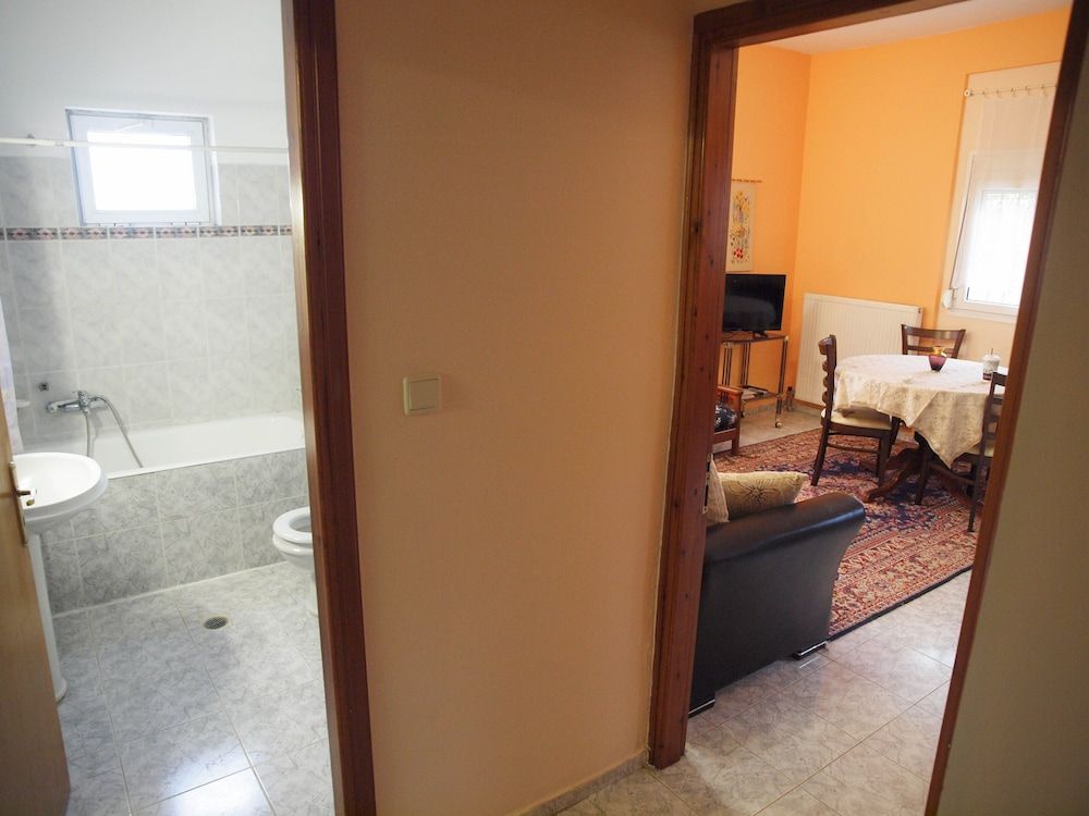 Charming Trikala Apartment With Garden & Central Heating Apartment, 1 Bedroom, Accessible, Garden View 9