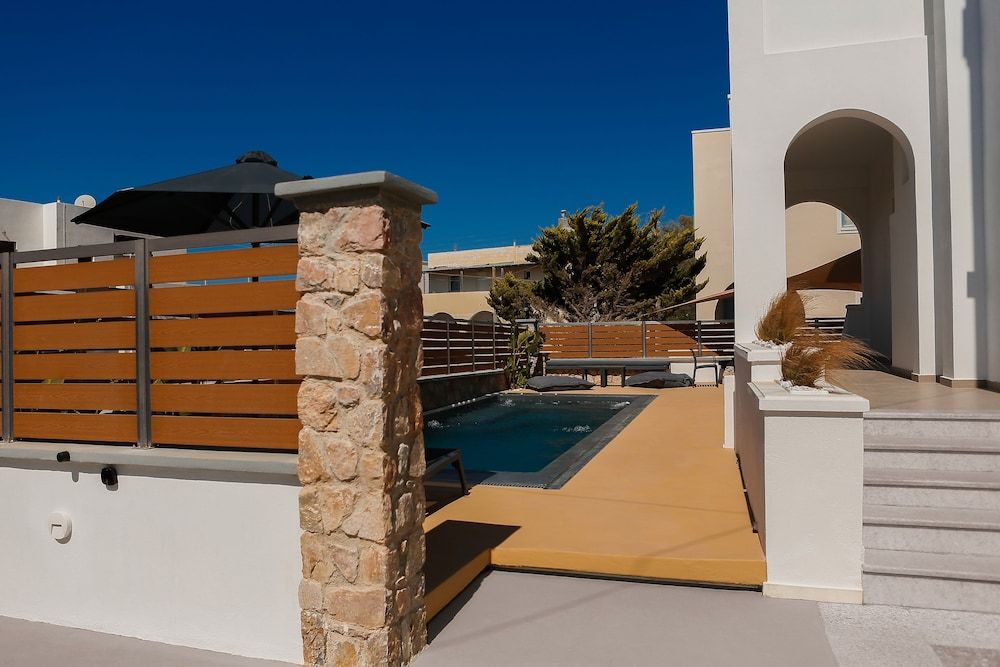 The Z Private Villa Santorini Villa, Private Pool, Poolside 6