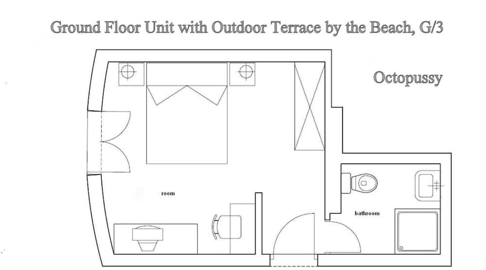 Room layout blue print