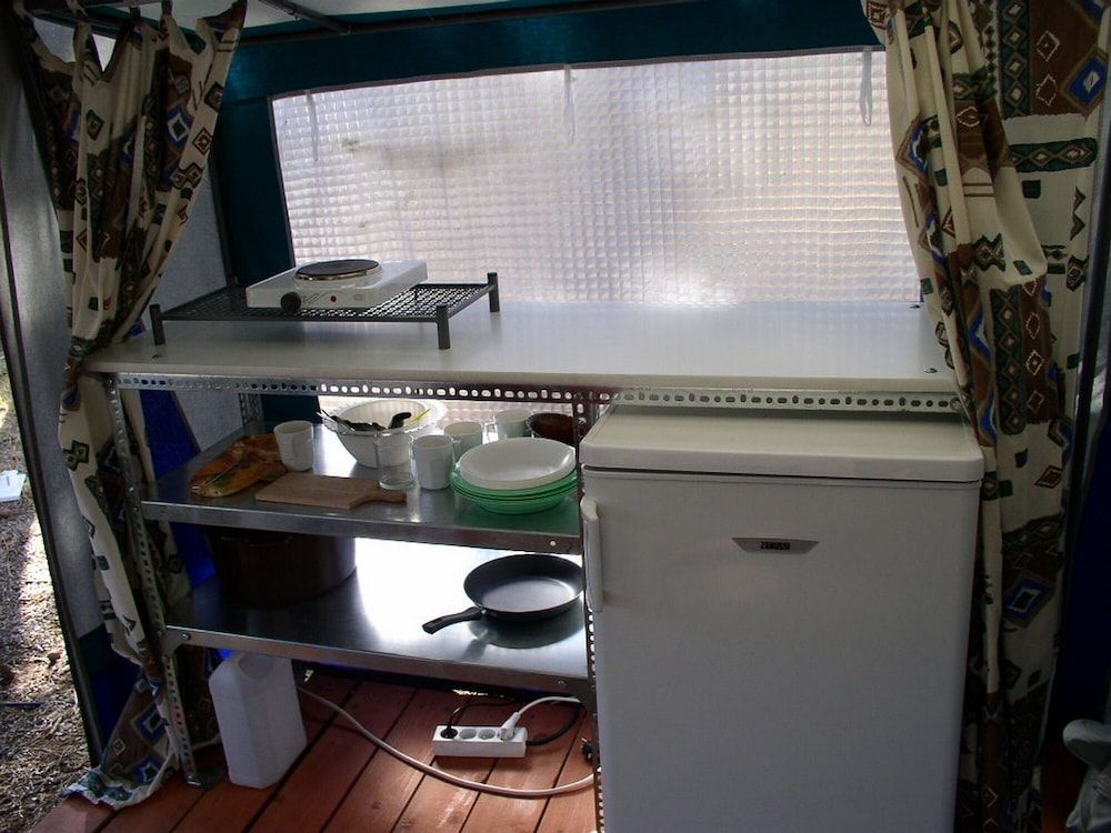 Tent, Shared Bathroom