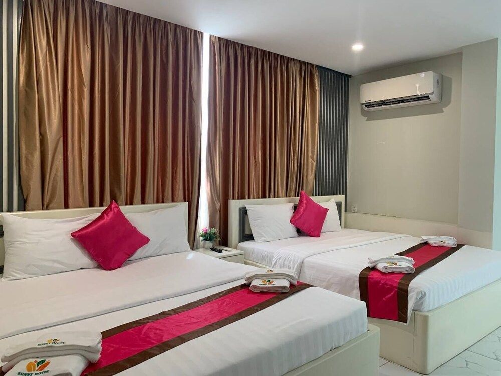 Kampot Sunny Hotel Family Twin Room 2