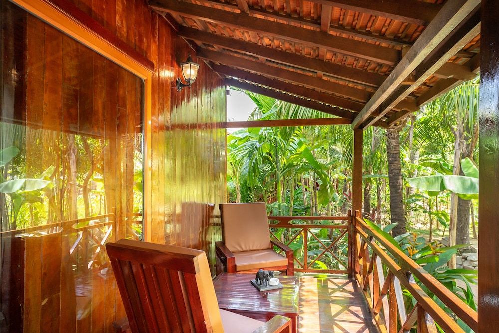 Authentic Khmer Village Resort Traditional House With terrace 3