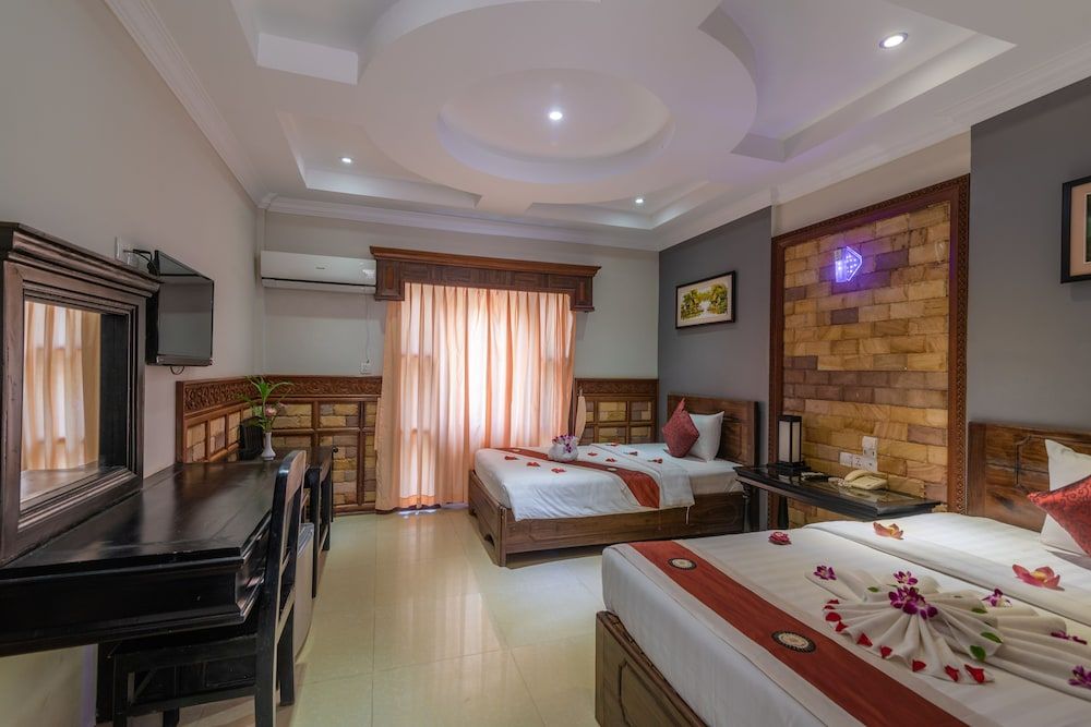 160 Angkor Villa Deluxe Twin Room, Balcony 13