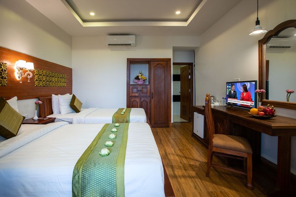 Deluxe Twin Room, Garden View-Free Airport Pick up